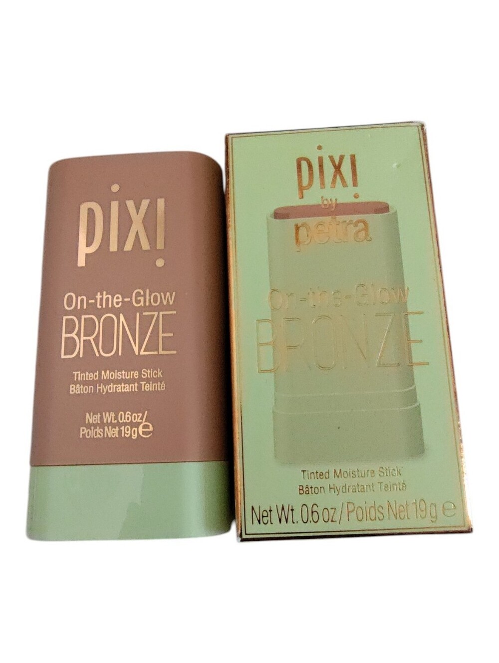 NWT Pixi On-the-Glow Bronze Tinted Moisture Stick - BeachGlow